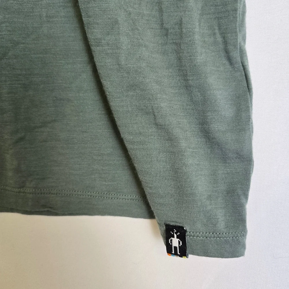 Smartwool x Grateful Dead Long Sleeve Graphic Shirt Hoodie Green Black Large - Picture 11 of 16
